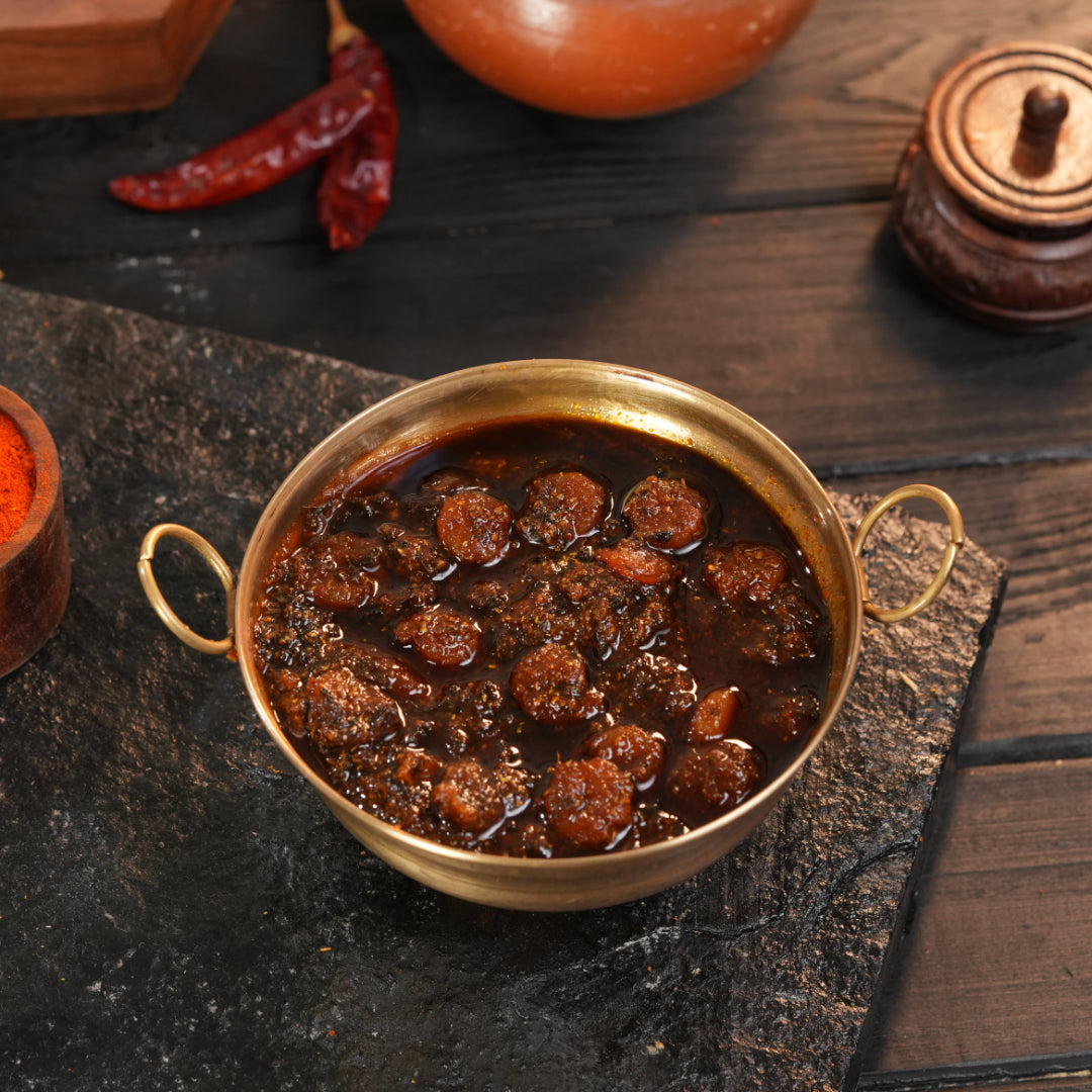 Gongura Chitti Prawns Pickle